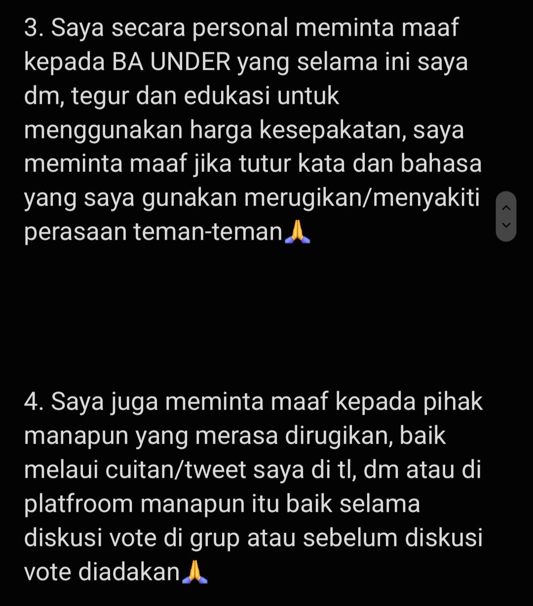 domicral's tweet photo. Dibaca pelan² aja dan semoga setelah ini semuanya clear🙏
Selamat sore☺️🤸 https://t.co/I3Mri1Tb5P