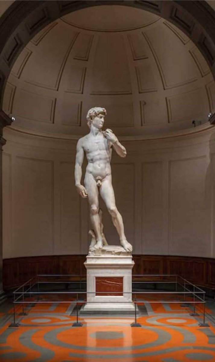 itsmeback_'s tweet image. QUESTO È IL DAVID
DI MICHELANGELO.

Cari genitori americani,
che avete licenziato la preside che aveva mostrato ai suoi allievi questa statua e avete definito il David di Michelangelo “Pornografia”, certo il David mostra al mondo da 500 anni le sue grazie. 
Quindi avete pensato…