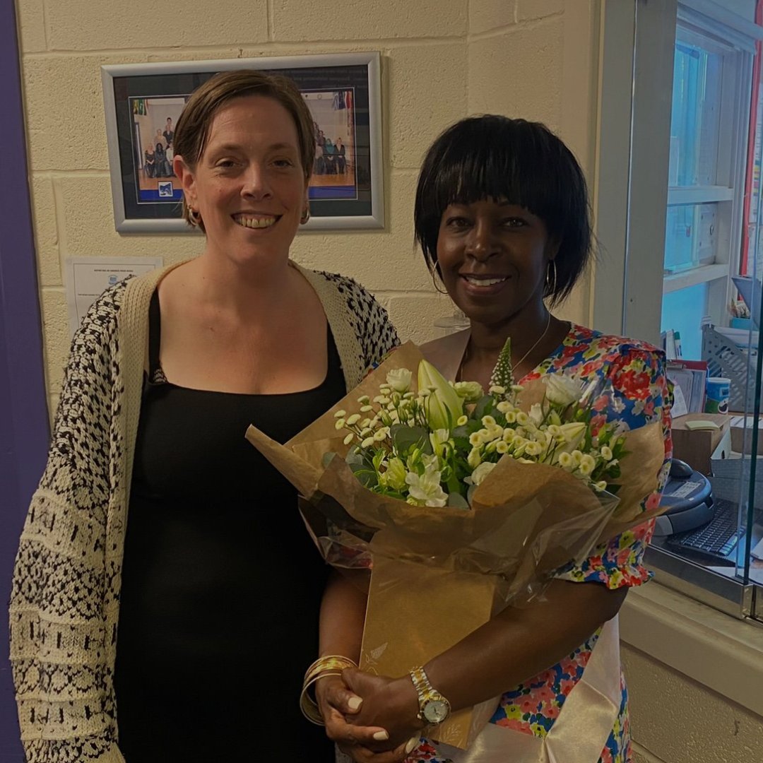 A teacher from Blakesley Hall Primary got in touch yesterday, to let me know the brilliant Heather Phillips was retiring after 17 years as the head. So I popped in to thank her for all the lives in Yardley she touched. Teachers matter!