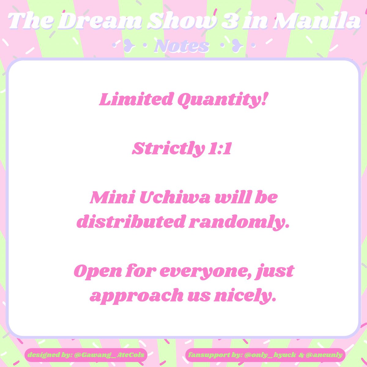 only_hyuck's tweet photo. The Dream Show 3 in Manila Giveaway

˚ ༘ *𝓐𝓵𝔀𝓪𝔂𝓼 𝓭𝓻𝓮𝓪𝓶 𝔀𝓲𝓽𝓱 7𝓓𝓡𝓔𝓐𝓜˚ ༘ *

: ̗̀➛a fan support for #칠드림 by @only_hyuck and @aneunly_ 

: ̗̀➛more details on pic

#PamigayniCols
#THEDREAMSHOW3_in_MANILA
#TDS3inManila https://t.co/7Byr5tge0w