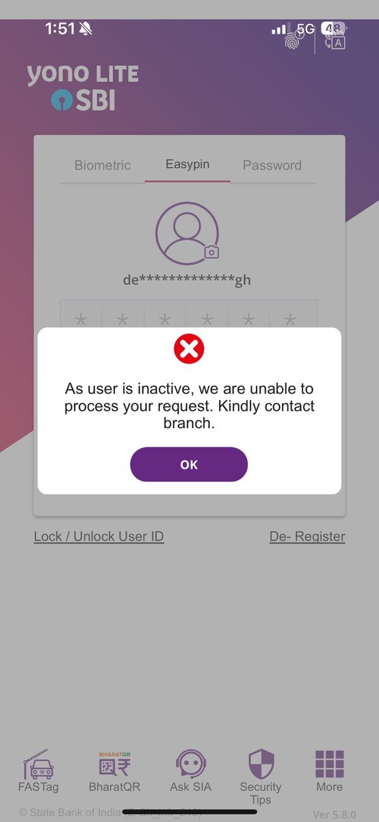 Ds_277001's tweet photo. My internet banking service has been deactivated without my request. The branch informed me that it was done based on my request, which I never made through any means. Please reactivate my INB service as soon as possible.
@TheOfficialSBI https://t.co/91muD7le70