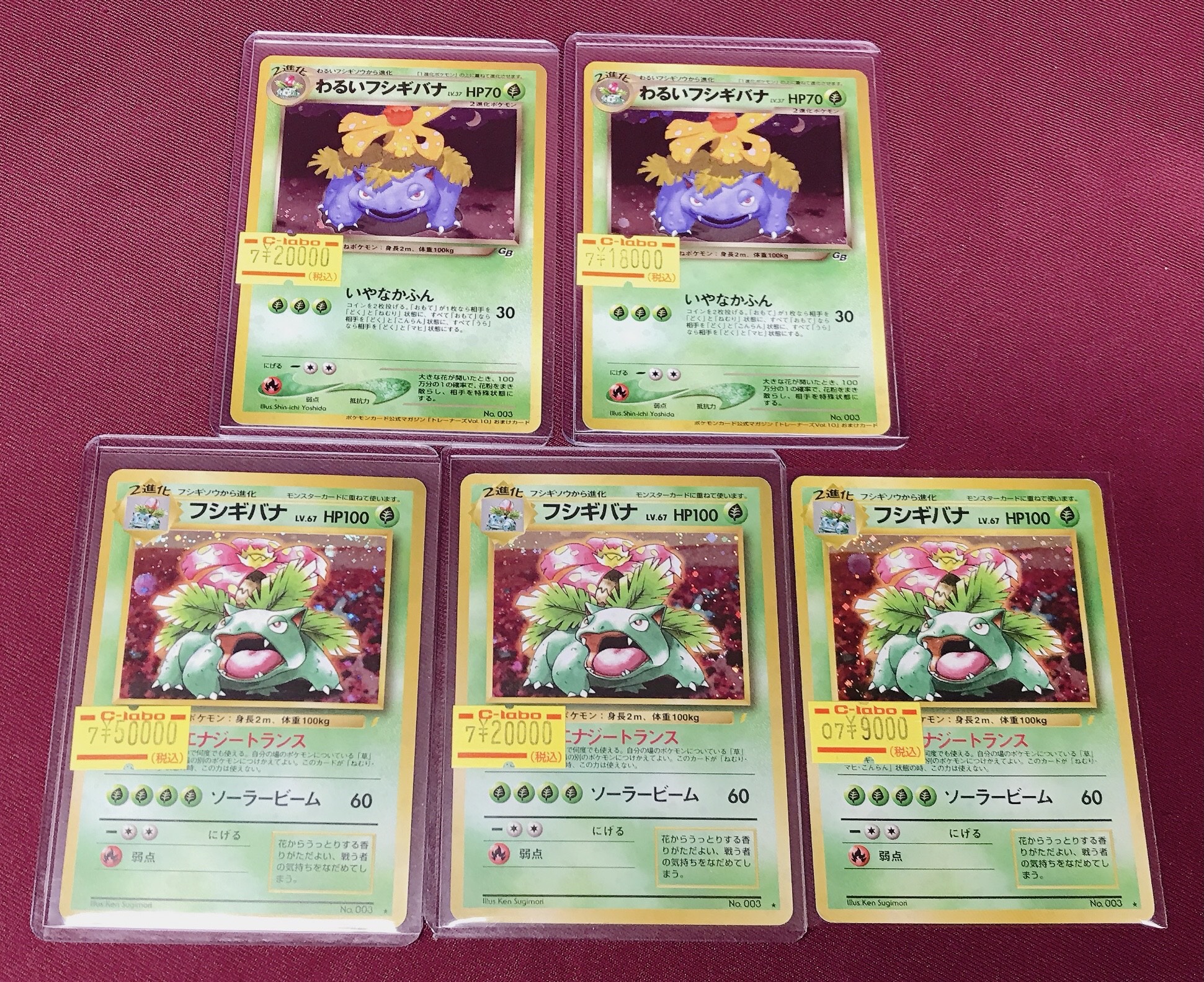 わるいフシギバナ わるいフシギソウ ポケモンカード　旧裏/トレーナーズ/プロモ わるいフシギソウ : 「ポケモンカードトレーナーズVol.10