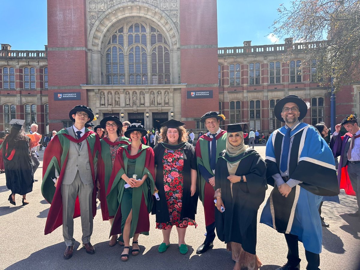 Prof Neil Morgan 💙 (@neilvmorgan) on Twitter photo Congratulations to all the @ICVS_UoB <a href="/unibirmingham/">Uni of Birmingham</a> graduands. We even had the sun albeit 🥵 in those robes #phd #mres #cvs 🔬 🧬 🩸 ♥️ Congratulations to all the @ICVS_UoB <a href="/unibirmingham/">Uni of Birmingham</a> graduands. We even had the sun albeit 🥵 in those robes #phd #mres #cvs 🔬 🧬 🩸 ♥️
