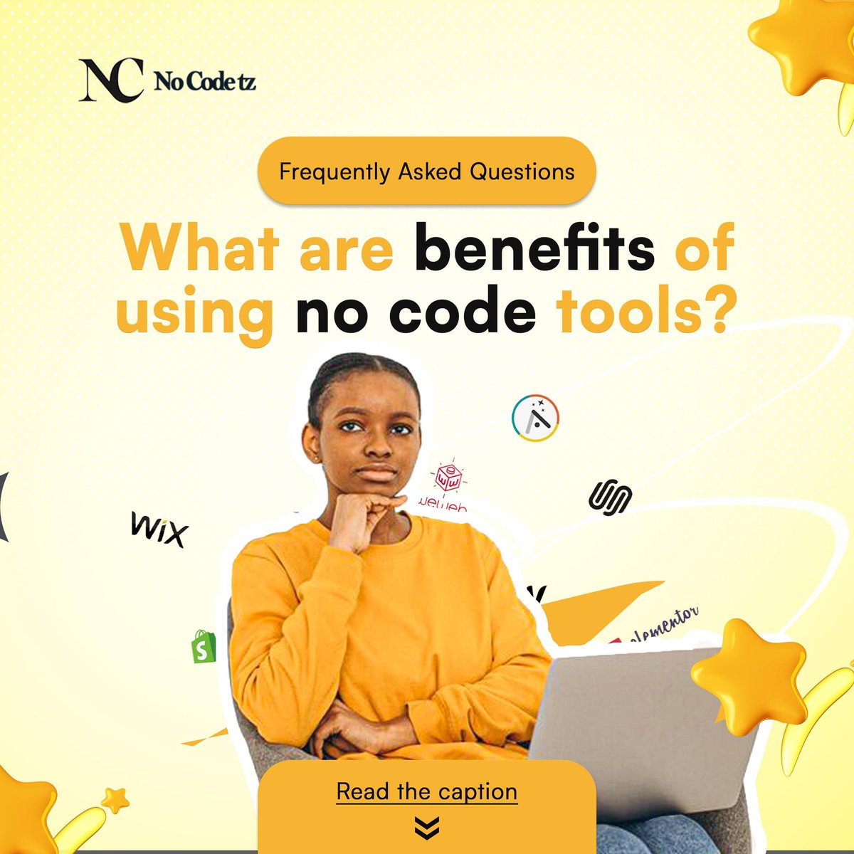 No-Code tz tweet media