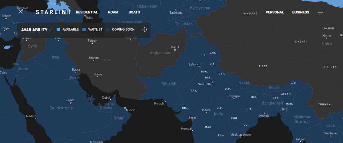 SaadKiani97's tweet photo. @Starlink Still Unavailable In Pakistan. When will you come to Pakistan 😢 Anybody Knows ??

#Starlink #Starlinkpakistan #StarlinkinPakistan https://t.co/ko3Ho7B4lu