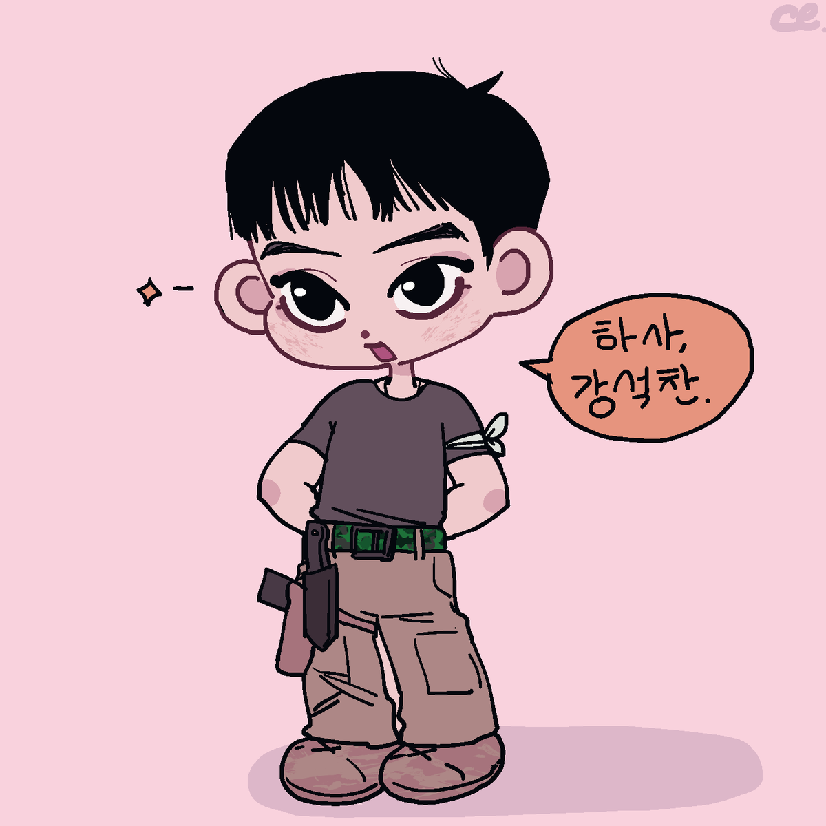 _B0EMMI_'s tweet photo. 하사, 강석찬. https://t.co/Y0h3LO17Np