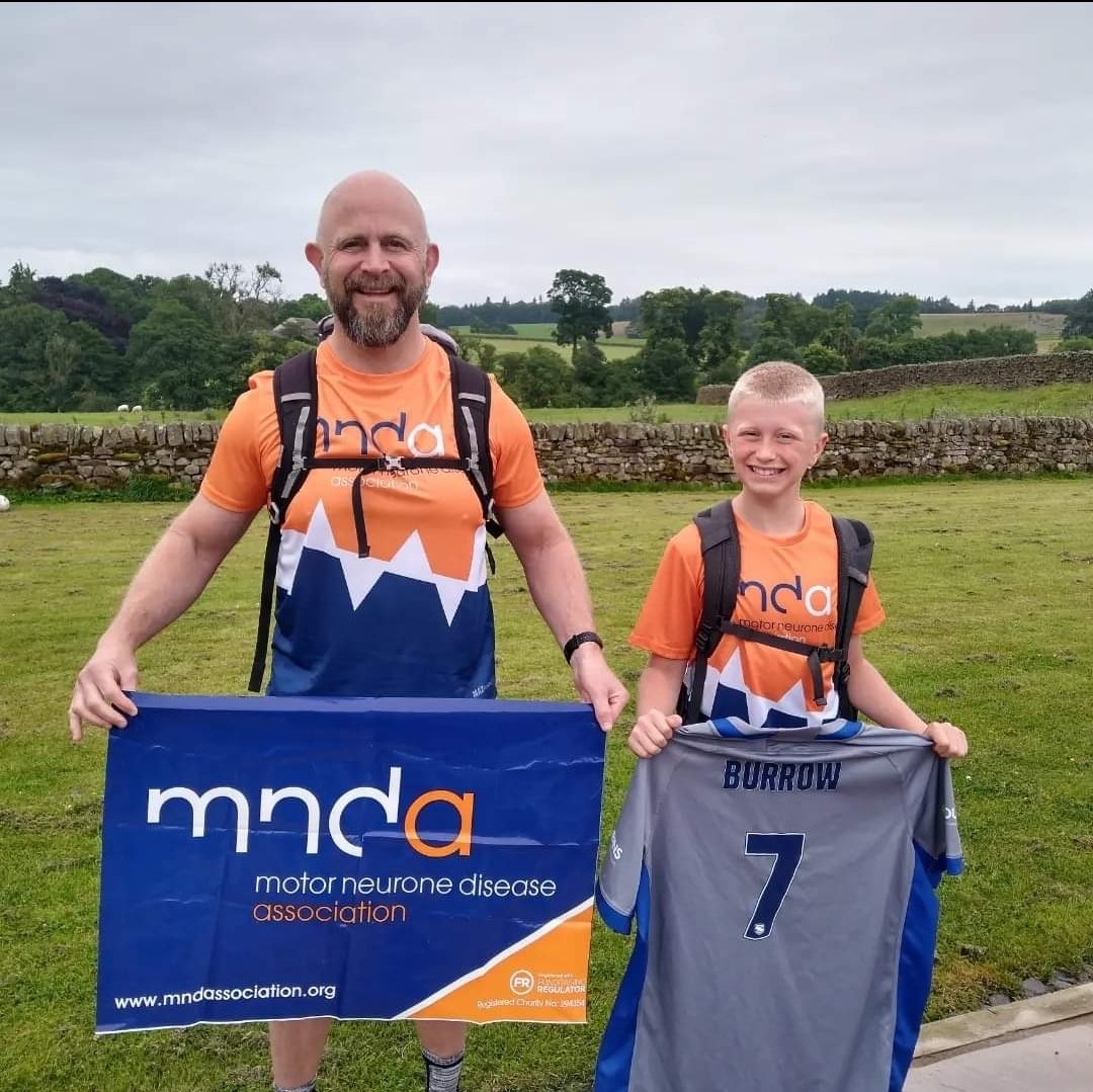 SettleKaren's tweet photo. #TeamJasper is go!!!!
Jasper and his Dad Phil are taking on 7 Yorkshire Peaks in 7 days for @mndassoc
I've loaned them the #RB7 shirt which did the #6forRob 3Peaks twice challenge with @RLBarrieMc10 @KeithSenior4 @lukeambleruk @AndyBarker11 Mike & Mike ππ X
Go well boys! https://t.co/282ONp0LVv
