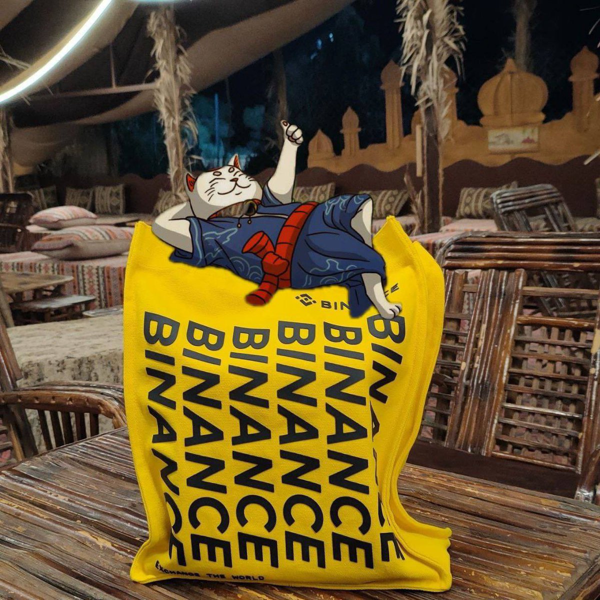 Anyone work at #Binance? List $Maneki pls, its time.