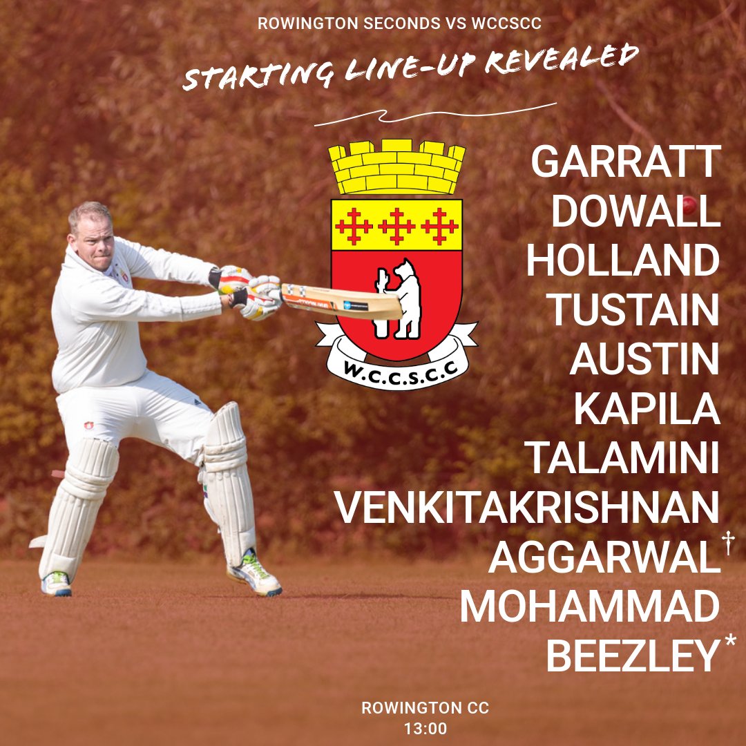 WCCSCC's tweet photo. The reinforcements are back for the @RowingtonCC game in @CHL_Cricket https://t.co/yy0EhMr3a5