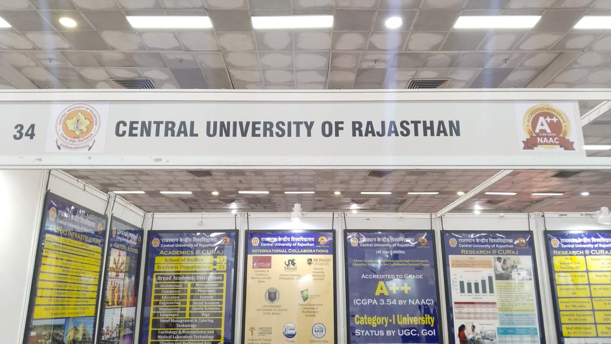 CURajasthan's tweet photo. C U Rajasthan is proud to showcase its achievements at 10th Government Achievements &amp; Schemes Expo-2024 – the biggest show on Govt. Achievements !Join us at Pragati Maidan, New Delhi, 20-22 July 2024 to explore about C U Raj. Don't miss out!
Prof Anand Bhalerao
Vice Chancellor https://t.co/LFUrd5DJZ3