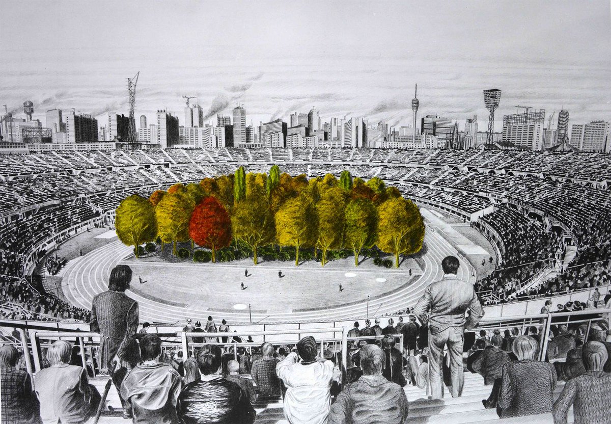 w_emerg's tweet photo. What if our future forests were confined to #stadiums?
This thought-provoking question lies at the heart of FOR FOREST ,the Unending Attraction of Nature, Austria's largest public art #installation, unveiled on September 8, 2019. 
#FORFOREST #ClimateChange #klagenfurtevents https://t.co/zRI5tcr3qh