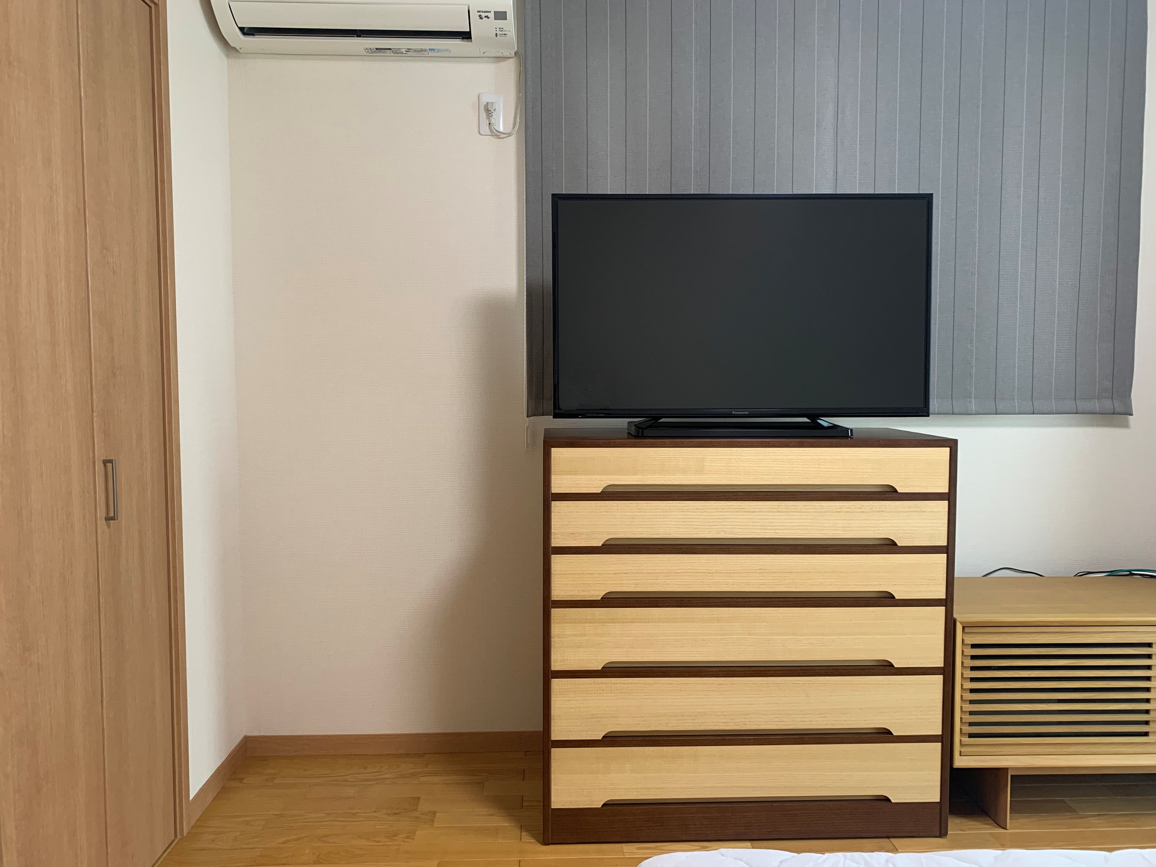 桐タンス二本松田中家具鍵付き収入家具
