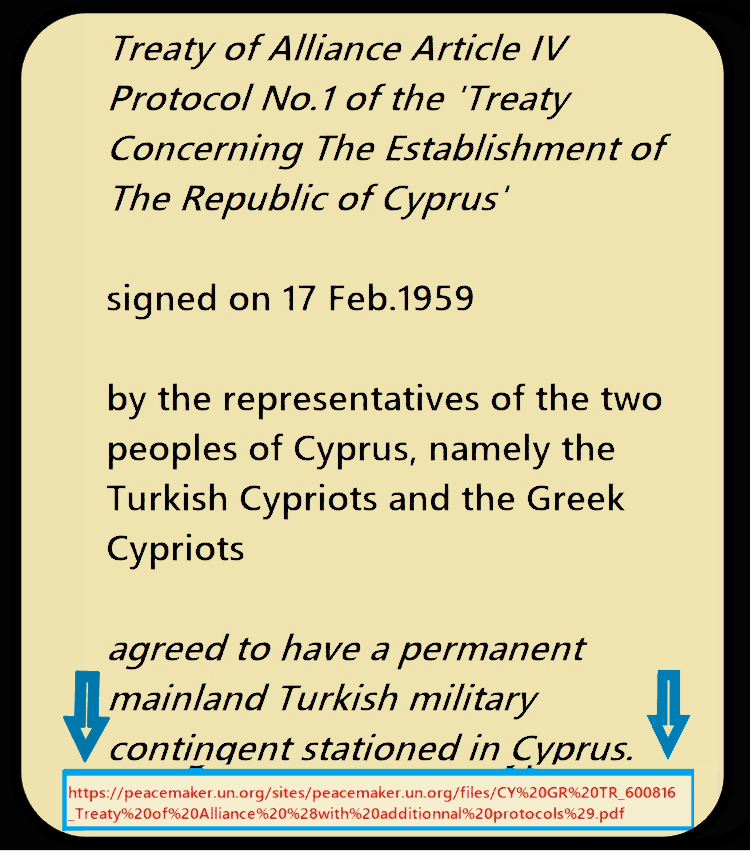 _acemu's tweet photo. @NikosDendias We expect Greece to respect  international law &amp; agreements.   
UNSC Resolution 353 clearly asks Greece  by referring to Makarios' letter of 2 July 1974 to withdraw from Cyprus.    
Turkish Peace Forces are  in Cyprus "under the authority of international agreements"👇
#Cyprus https://t.co/1hPvaudRHG