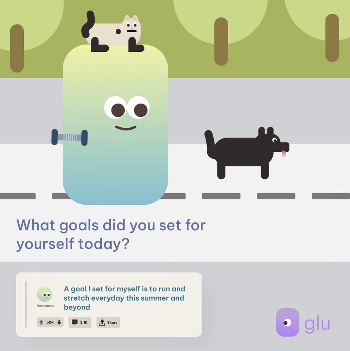 gluconnects's tweet photo. We love your answers! Keep them coming ⭐️ We’re building a socially good social media platform for genuine connections https://t.co/To2La0KqaX