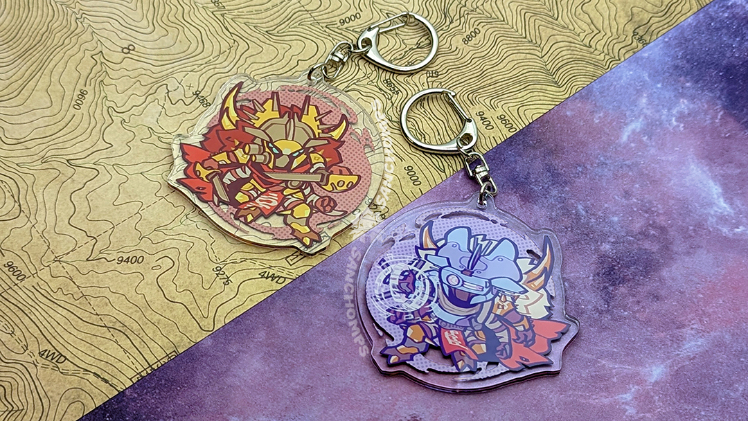 「eliksni and warframe drop is live!  i ha」|sancho 🔆 shop open!!のイラスト