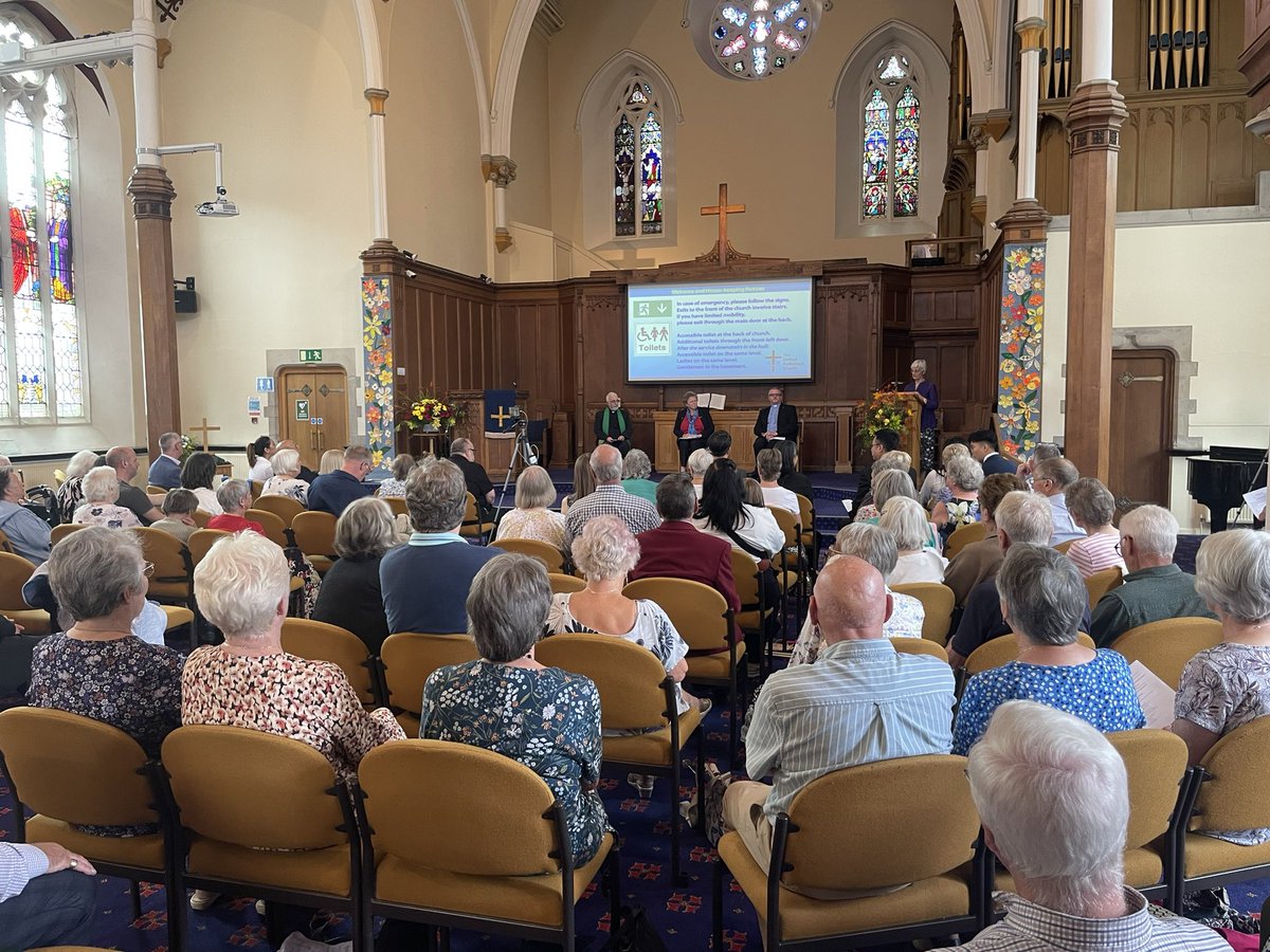 Great to welcome Maria Lee and Barnabas Shin as leaders to the Bolton and Salford United Reformed Church today.
