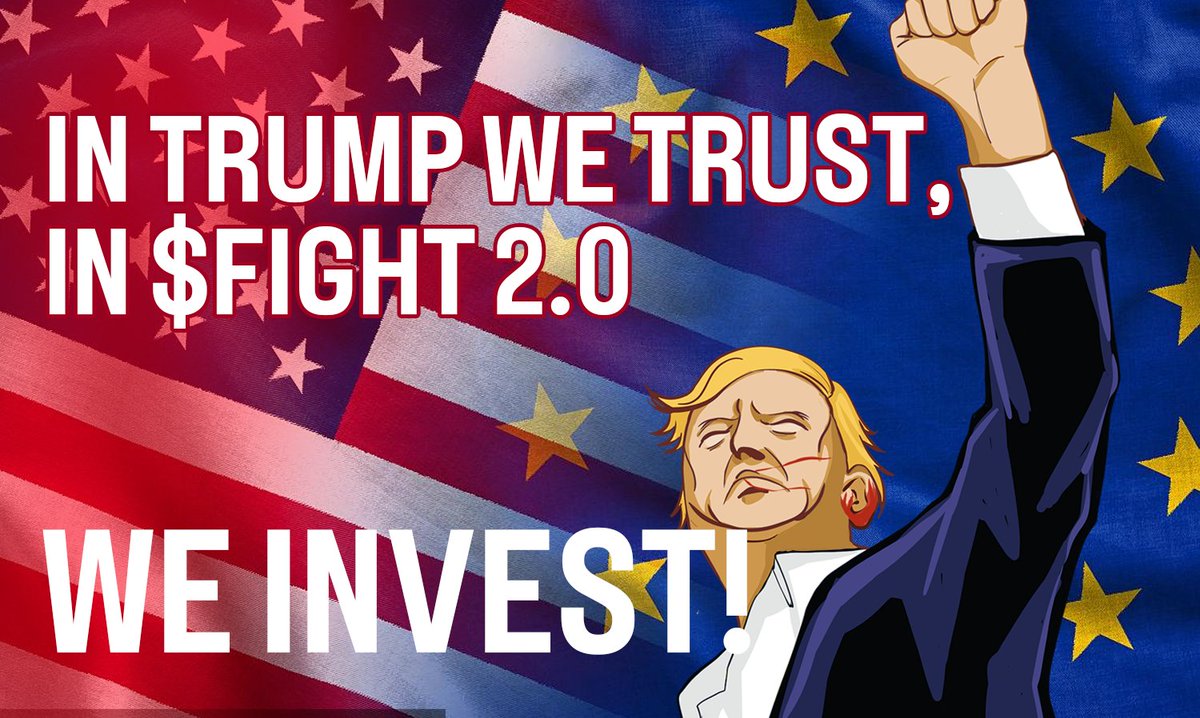 GM FIGHTERS 👊🇺🇸
Great to see $FIGHT 2.0 holding strong in this resistance zone while other $FIGHT-themed coins are plummeting. 
We’re making history and making $FIGHT 2.0 great again!

We’re not just holding, we’re winning.