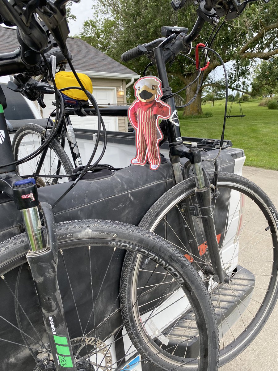 GarrisonRandy's tweet photo. All loaded up and ready to head to SW Iowa to ride the first two days of RAGBRAI!  #FlatCharlie #RAGBRAI #RAGBRAI2024 https://t.co/oNrDbJ0zdW