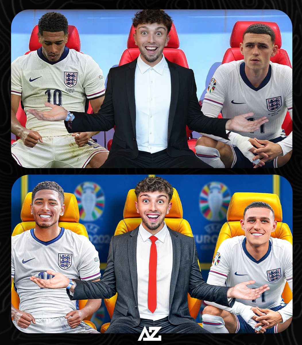 az1_vis's tweet photo. " I Bought a $5,848 Seat to Watch England! " 
.
 Before➡️After Thumbnail for @Morgz
. 
Thoughts ? https://t.co/6V1YWgavej