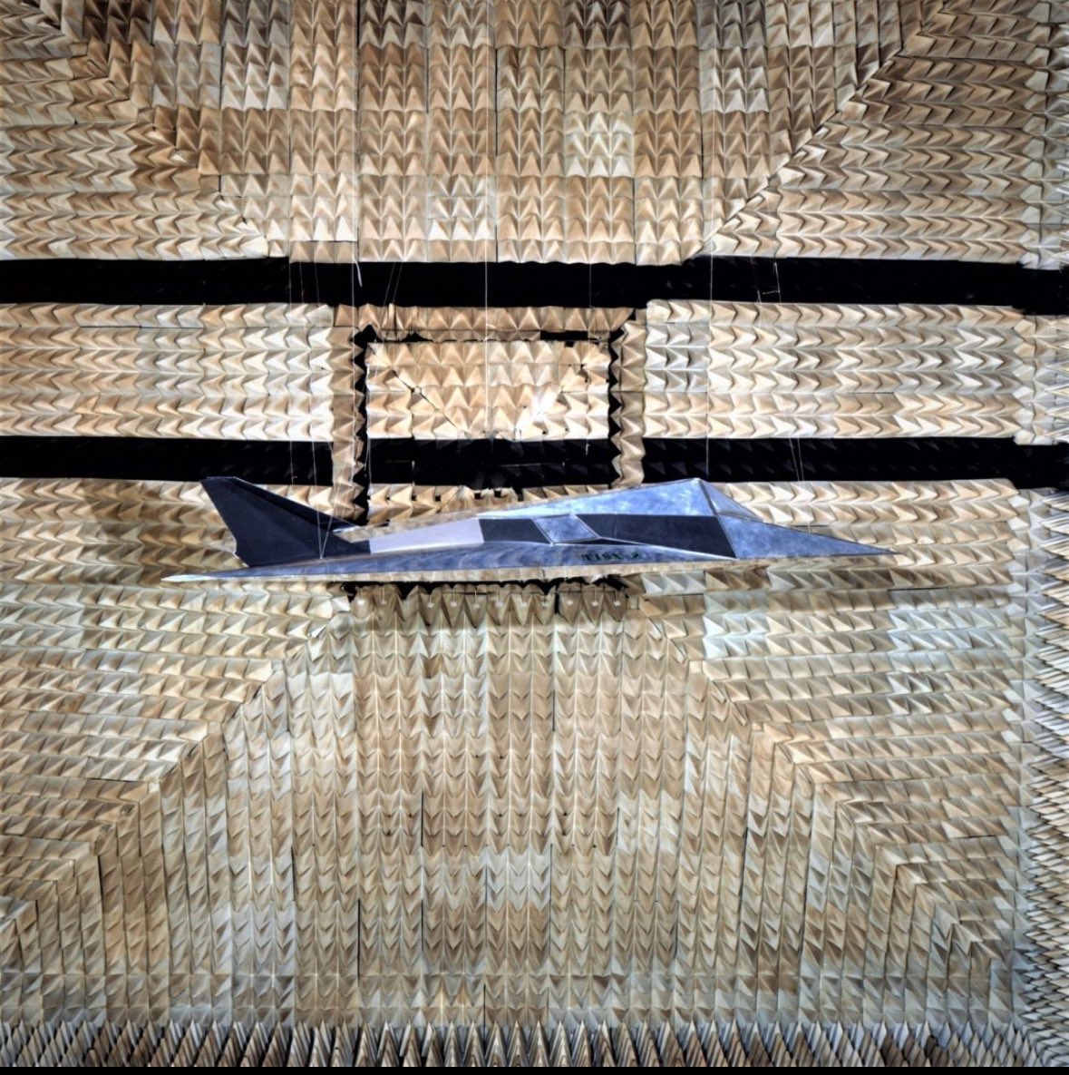 NatSecLedger's tweet photo. “Unveiling for the first time: an exclusive photo of Have Blue. This aircraft was the center piece of a stealth development project that led directly to the F-117 Nighthawk, the world’s first stealth fighter” ~ John Clark VP & GM Lockheed Martin Skunk Works (Via Linkedin) https://t.co/mzmUaIPrQA