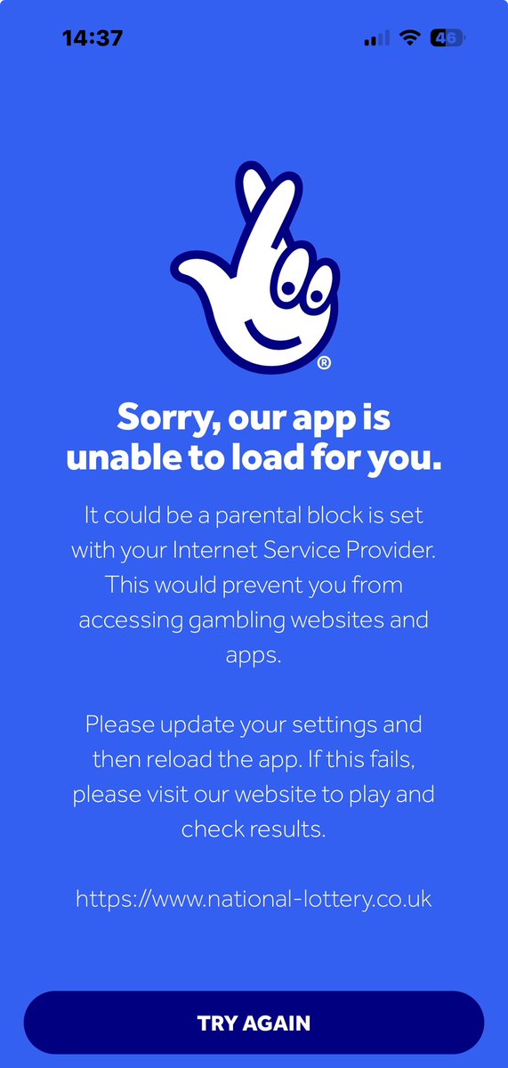 Linzijane99's tweet photo. @TNLUK despite uninstalling, turning of and back on the app is still not working - and neither is the website! https://t.co/90Ea4ejfzg