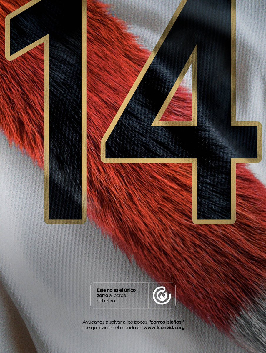 cannonjw's tweet photo. RETIRING SPECIES: @fconvida merges the world of soccer and environmental conservation by leveraging jersey imagery of footballers on the brink of retirement to draw a powerful parallel to animals also on the verge of extinction. Have at em, @SportByFort. #marketing #sportsbiz https://t.co/F3cCaTXtP5