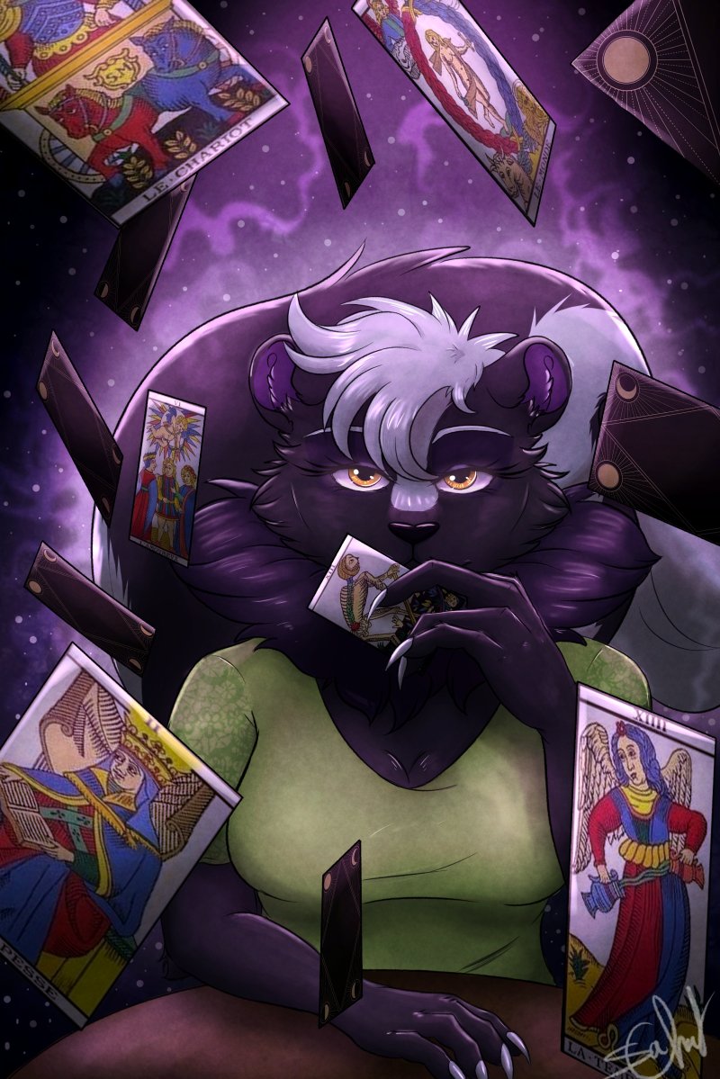 Sa_chat_'s tweet photo. Les #artfight2024 je n'ai pas envie que ça se termine >0< !!! Vous voulez qu'elle vous tire les cartes ? Appartient à @Kwaki_buleux !

#artfightstardust #artfight #art #furry https://t.co/KCBFfrx6a7