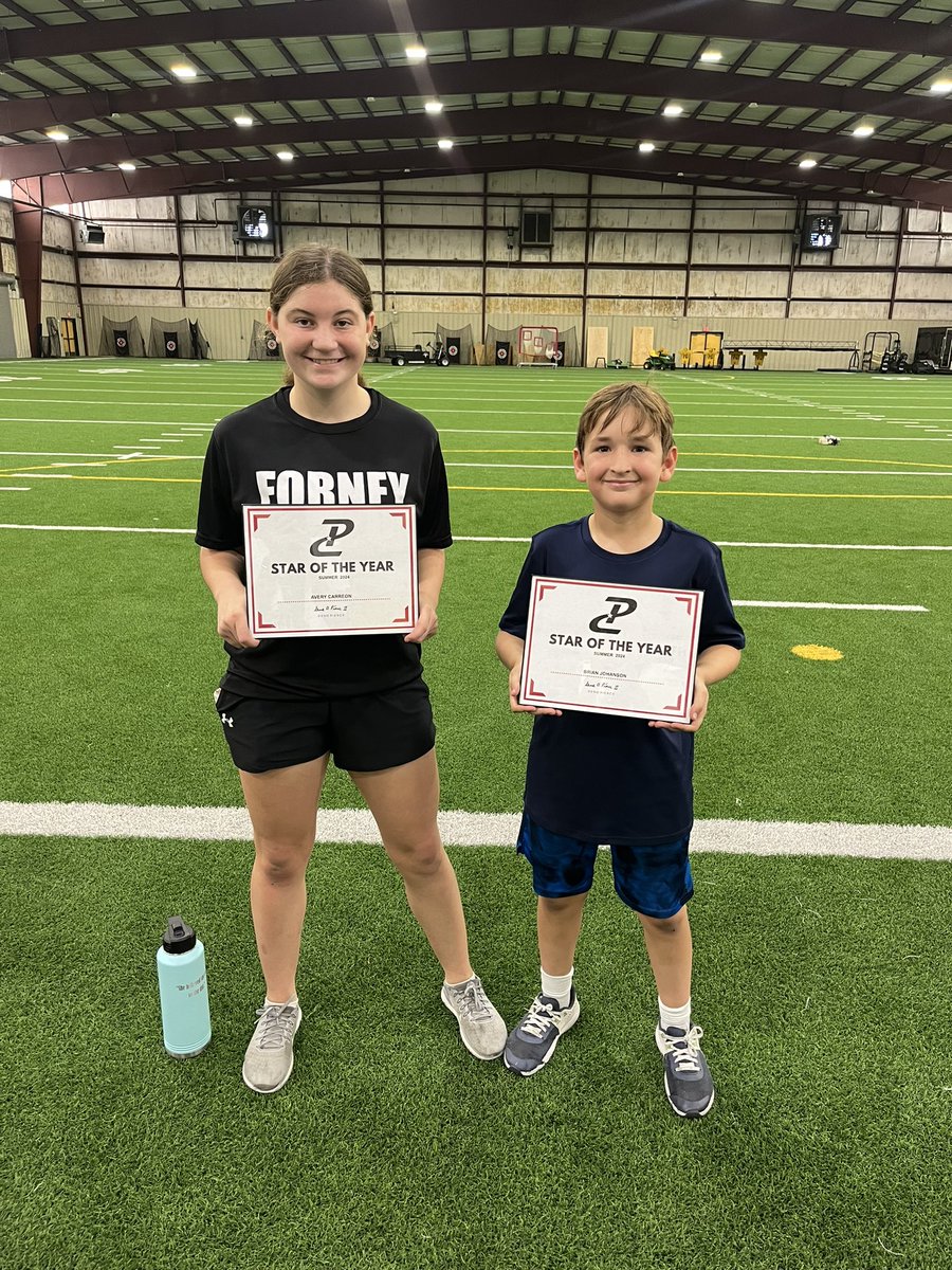 PCnowisthetime's tweet photo. The future of Forney is BRIGHT!!! It’s a special thing when 200 plus 5th-8th graders invest in something bigger than themselves!! Can’t wait to see what the future holds for this group!

S/O to our award winners and ⭐️’s of the Year:

Avery and Brian https://t.co/lp8QjXuAIp