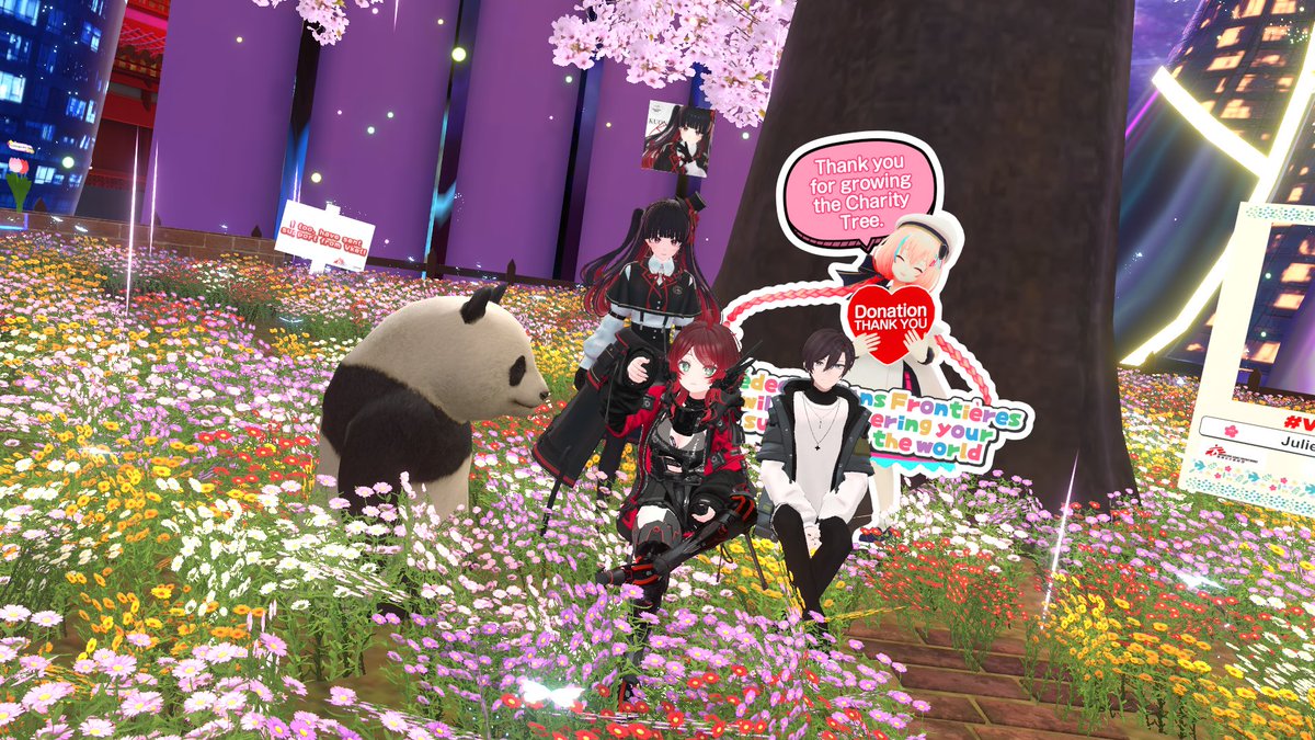 JulietNovember0's tweet photo. Hung out with some friends over at #Vket !
#VketMSF #VRChat https://t.co/exnKwHb7Rn