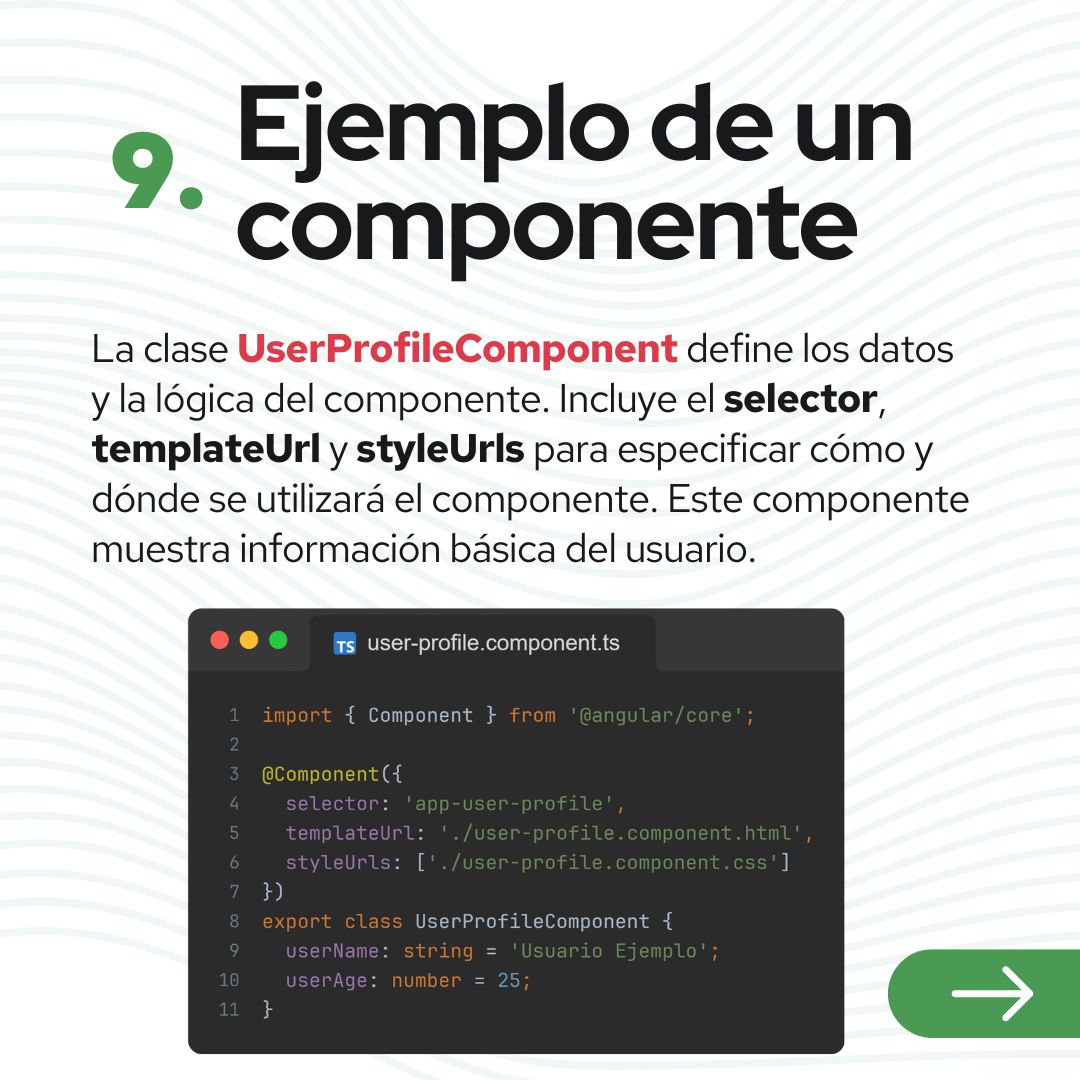 certidevs's tweet photo. 🔴 Lo que debes saber de COMPONENTES en ANGULAR

Los componentes son bloques reutilizables que combinan lógica y vista, permitiendo construir aplicaciones modulares y mantenibles. Comando:

✅ ng g c nombre-componente

👉 Accede a la lección completa en https://t.co/bmr6zggv7t https://t.co/D629ilObPv