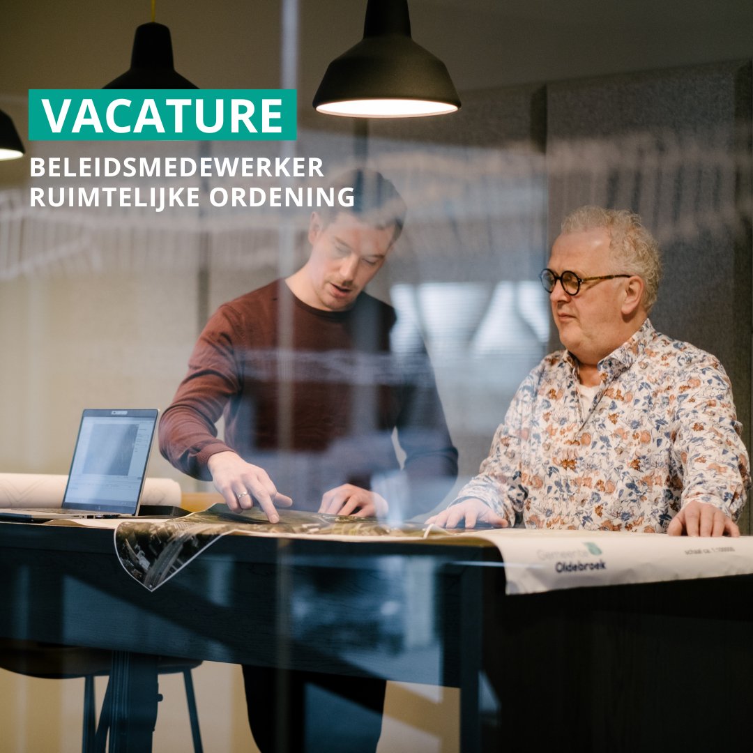Gezocht: Beleidsmedewerker Ruimtelijke Ordening 🏘️ Er ligt veel werk bij onze collega's en daarom zoeken we een collega die het aanspreekpunt wordt namens de gemeente voor initiatiefnemers voor vragen binnen het ruimtelijke domein. ✅ Lees meer 👉 tinyurl.com/oldebroekro