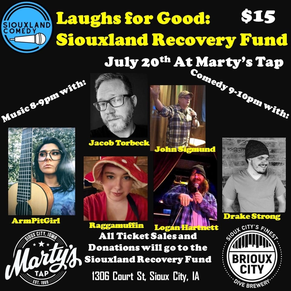Telling Jokes Tonight!! <a href="/ComedySiouxland/">Siouxland Comedy</a>