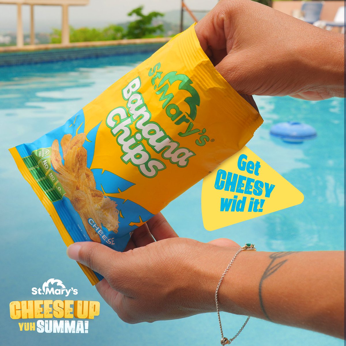 Things to do this weekend … hmmmmm🤔🤔💡💡

Get CHEESY wid it‼️

#StMarys #BananaChips #WidCheese #JPStMarys #CheeseUpYuhSumma #GetCheesyWidIt