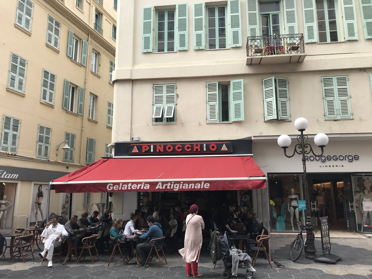 One of my favourite travel memories from Nice - watching this gentleman have his afternoon coffee and cigarette.  #couchpeloton