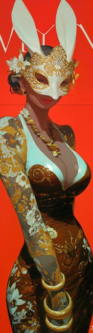 &ldquo;Randomize&rdquo; 🪢🐰 what i enjoy about using midjourney is working around the prompts to get what I want.<a href="/tag/aigirls"class="tags"><span>#aigirls</span></a><a href="/tag/midjourneyv6"class="tags"><span>#midjourneyv6</span></a><a href="/tag/nijijourneyv6"class="tags"><span>#nijijourneyv6</span></a>