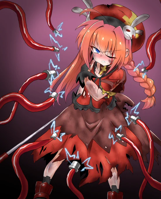 Skebの依頼でヴィータ描かせていただきましたリクエストありがとうございました 