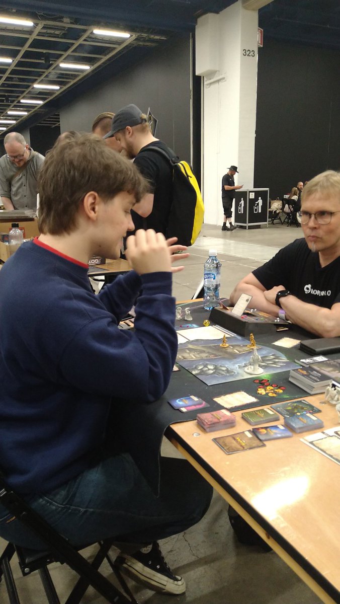Another intense game... #ropecon