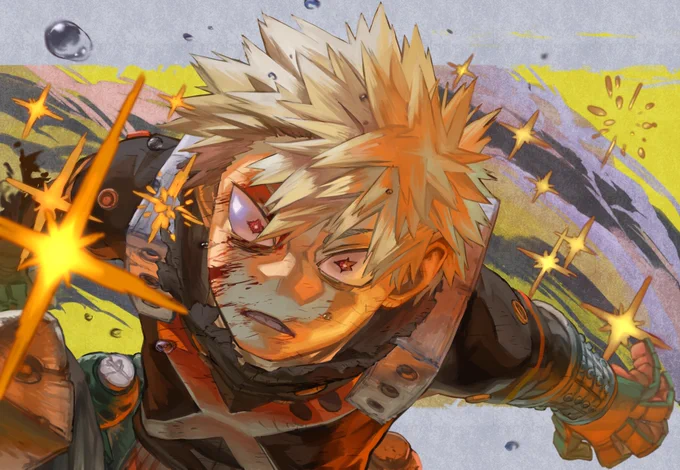 ヒロアカ ファンアート爆豪勝己かっちゃん・・・#ヒロアカ#ヒロアカ7期 #僕のヒーローアカデミア #heroaca_a #ファンアート 