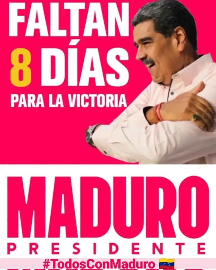 Faltan 8 días para la gran victoria del pueblo!!!