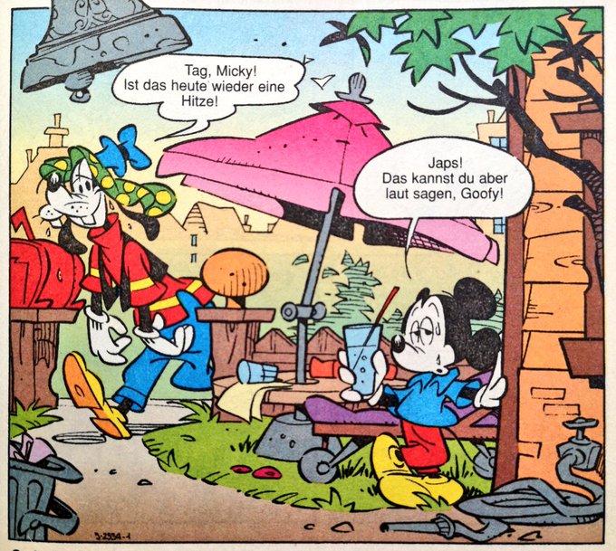 ☀️🌡️ #Sommer #MickyMaus