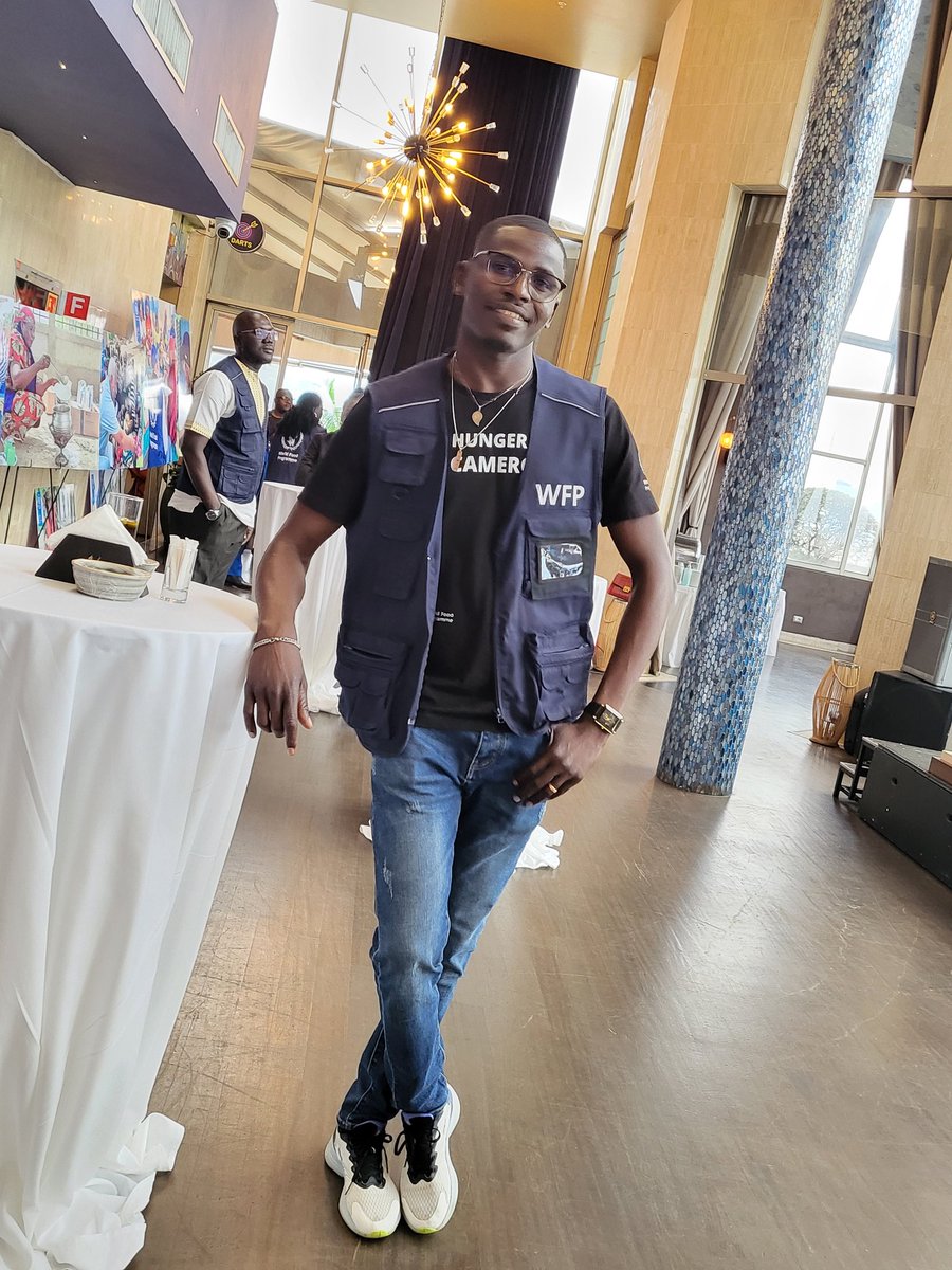 DawaiClaude's tweet photo. Exposition photo des réalisations du Programme de #Résilience du #PAM🇨🇲 à l'occasion du #Farewell cocktail de la Directrice Pays du PAM à l'hôtel Hilton (Yaoundé).
#WFP_CMR
#Resilience https://t.co/pK6LaVfMKh