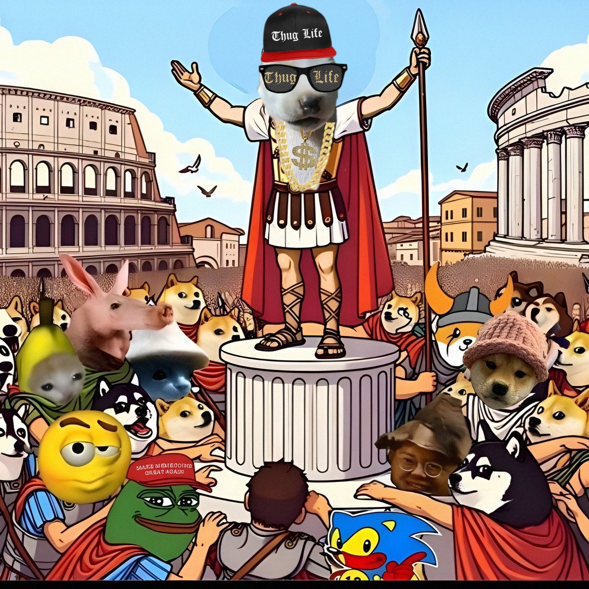 RedFurGang's tweet photo. @monchiCTO @solana Ok @monchiCTO now its time for Memes !!!
Thats what I love the most so here is a cool serie to entertain you for this weekend
Good weekend
May meme god be with me
✌️👹✌️
#Igot2doit https://t.co/iqNpXUbhdh