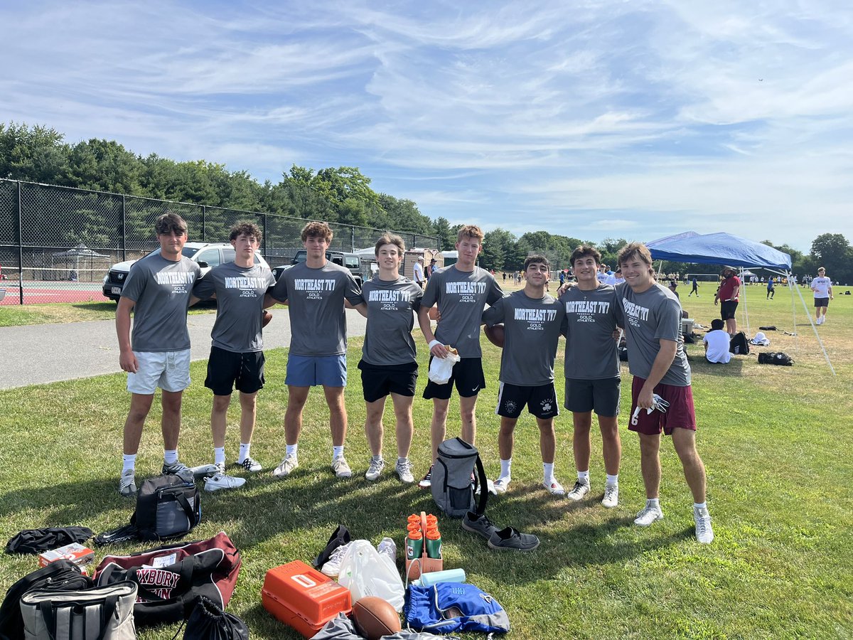 Excited to be at the Northeast FB 7v7 tournament today! Should be a good afternoon of football!!

#GoRL
