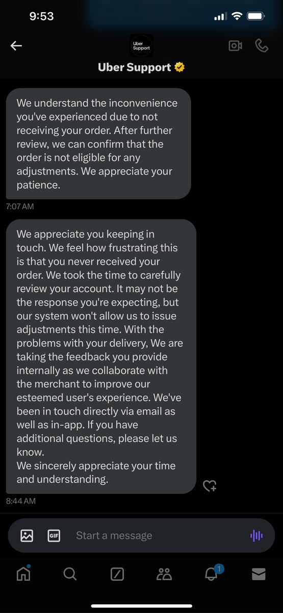 jessicalee422's tweet photo. The fact that I never received my food delivery bc the driver delivered to the wrong house AND I had to repurchase it for pick up because we had guests. I’m out double the money for you to tell me, that you can CONFIRM its not eligible… 🤦🏻‍♀️ https://t.co/0CwNubOakM
