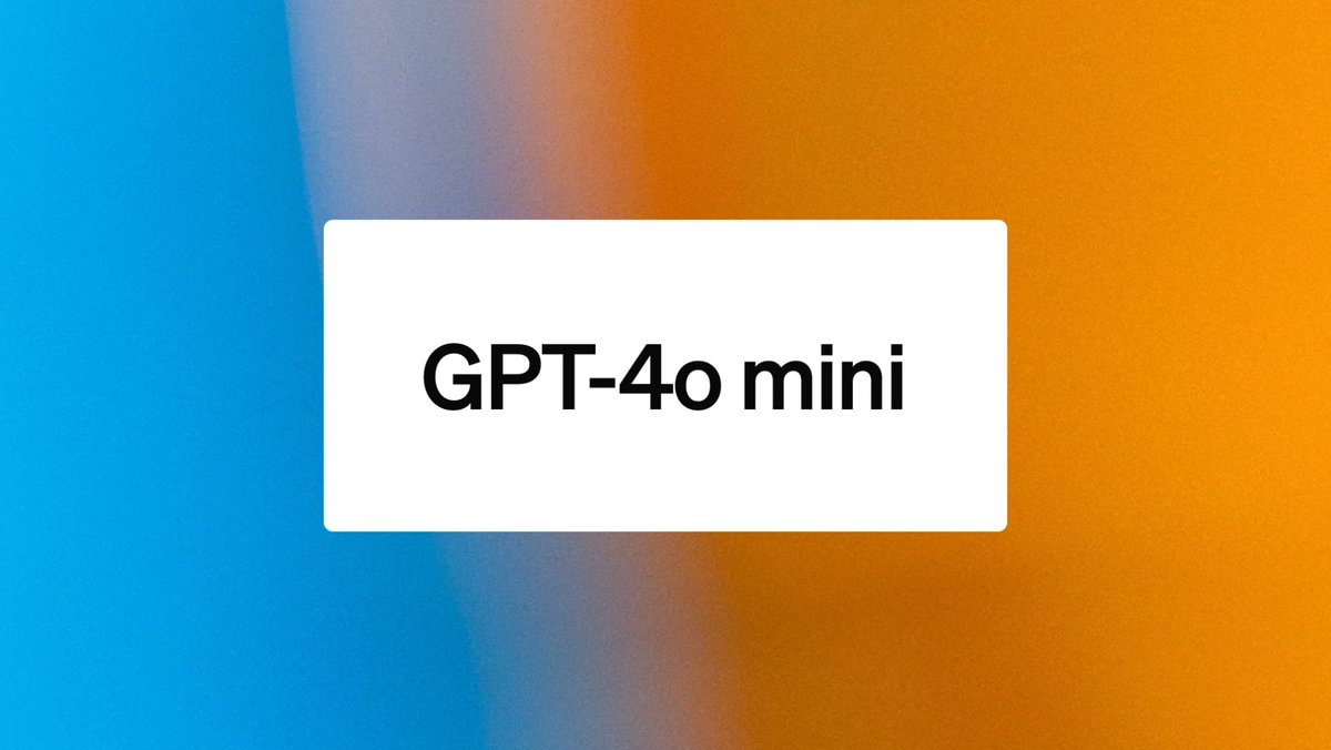 EntrepreneursAI's tweet image. Cost-effective AI revolution!

 OpenAI's GPT-4o mini makes advanced AI accessible to all! #DemocratizingAI #GPT4omin

aientrepreneurs.standout.digital/p/ai-spreadshe…