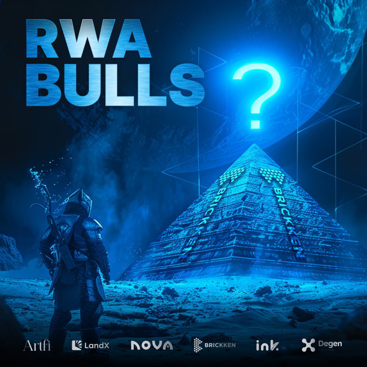 inkfinance's tweet photo. Second quiz question of the #RWABulls campaign is here, and we are proud to present the first partner: @brickken.
If you want to share the prize pool of $3,000, head to @zealy and give answer to the following question: What is a unique advantage Brickken offers to businesses looking to tokenize assets? ๐ฝ
https://t.co/FQkwjtIhwO