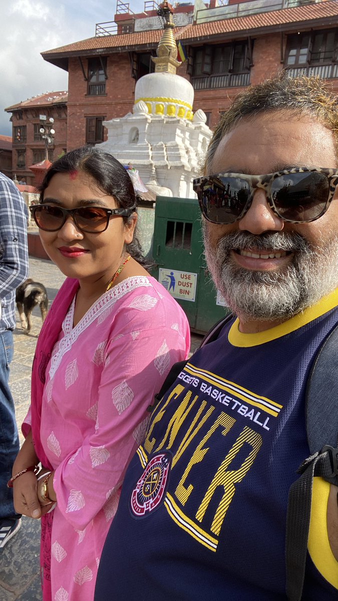 rameshkr's tweet photo. @pokhrelinephro नचिन्नु भए पनि,  हाम्रो पनि आयो बिहानको स्वयम्बु तिरको https://t.co/7QyeUrUhJK