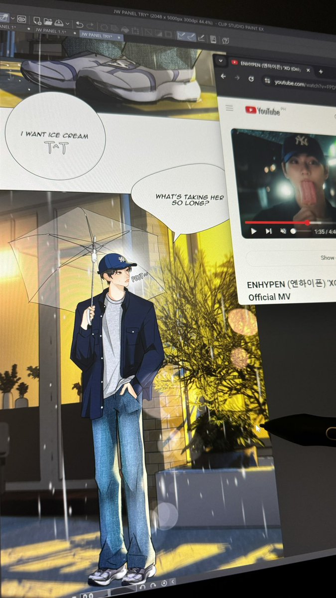 Artysse's tweet photo. What if ‘ROMANCE : UNTOLD’ is a webcomic? 🤓
#JUNGWON https://t.co/2tGnO5wJdL