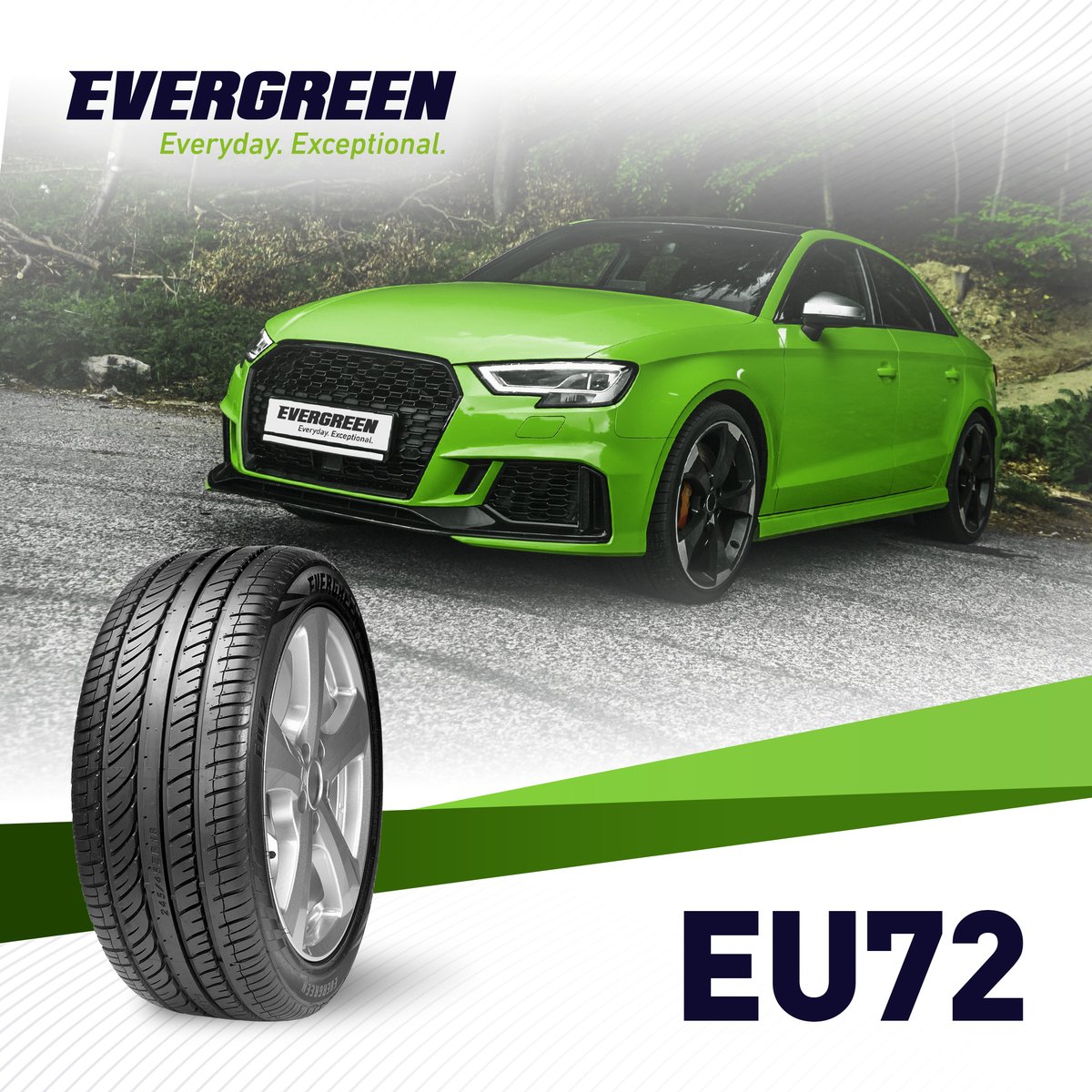The EU72 has been developed to deliver ultra-high performance in both wet and dry conditions with a tread block design that has been optimised to improve cornering grip and aquaplaning resistance.

Learn more: brnw.ch/21wC5FX