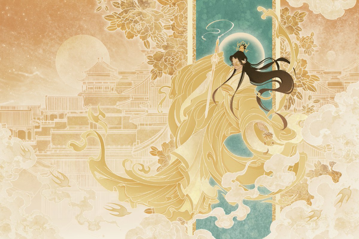 huaepiphany's tweet image. Flower Crown Martial God of Xianle

#TGCF #天官赐福